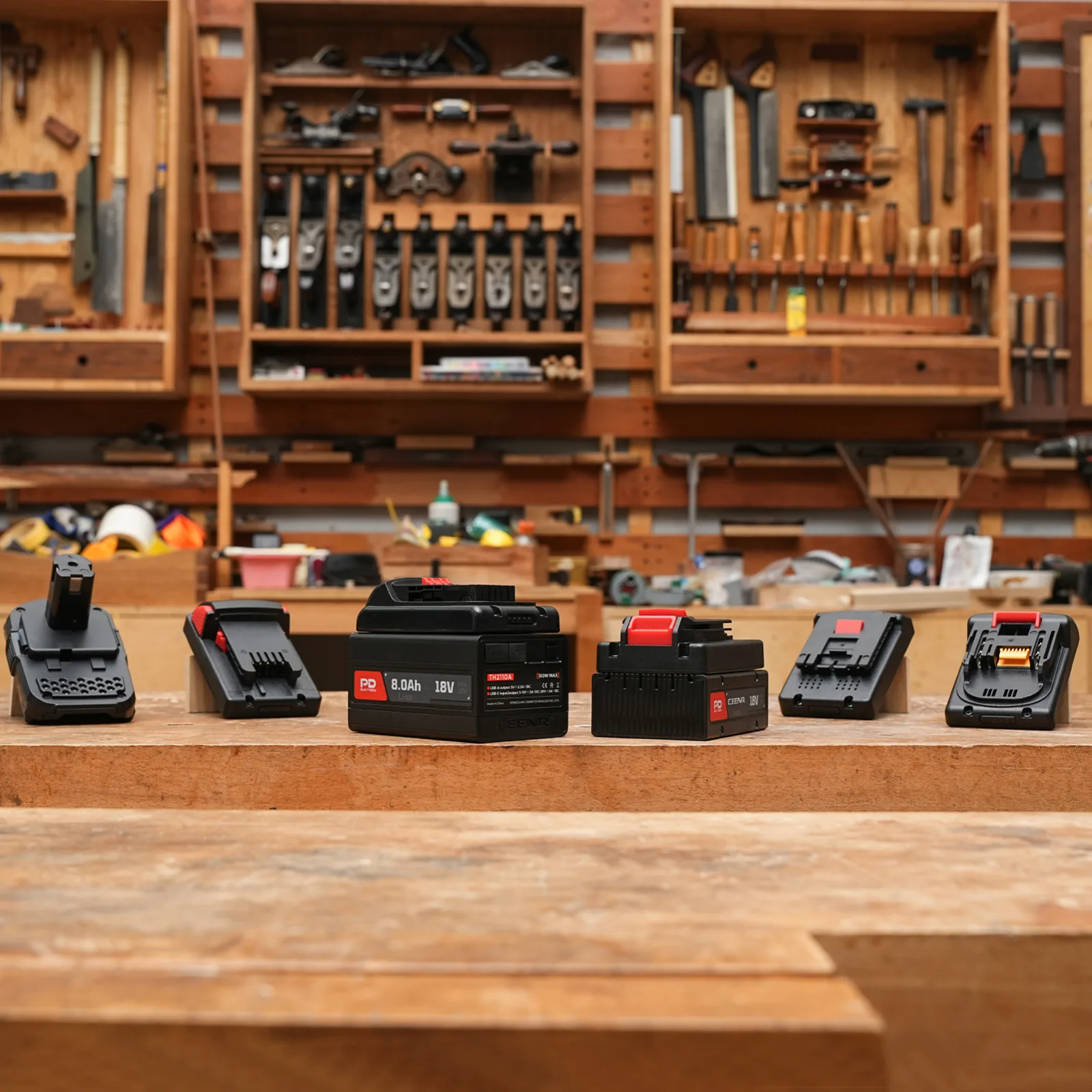 CEENR PDnation™ 4.0Ah Universal Battery — 1,600+ Tools, USB-C — view 6